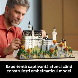 Set construcție Lego Architecture Neuschwanstein Castle, 3455 elemente cumpăra în Chișinau. Foto 5