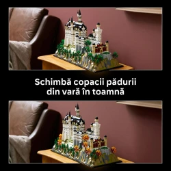 Set construcție Lego Architecture Neuschwanstein Castle, 3455 elemente cumpăra în Chișinau. Foto 8