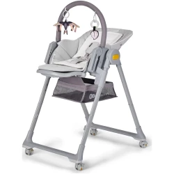 Стульчик для кормления 2 в 1 KinderKraft Lastree Grey купить в Кишиневе. Фото 2