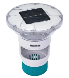 Плавающий светодиодный диспенсер для таблеток на солнечной энергии Bestway SolarGlow купить в Кишиневе. Фото 1