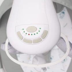 Leagăn pentru bebeluși New Baby Teddy Plus cu vibrații, gri cumpăra în Chișinau. Foto 3