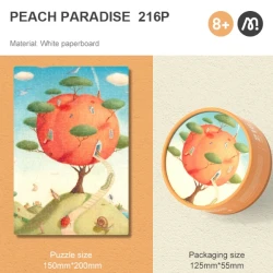 Пазл Mideer Peach Paradise, 216 элементов купить в Кишиневе. Фото 3