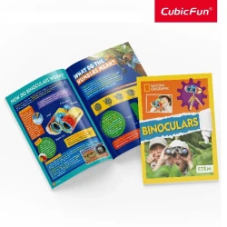 Puzzle 3D Cubic Fun Binoculars, 49 elemente cumpăra în Chișinau. Foto 4