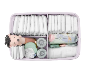 Organizator scutece Kikkaboo Hedge-hugs Pink cumpăra în Chișinau. Foto 3