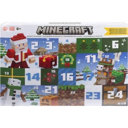 Set constructie Mattel Minecraft Advent Calendar, 24 elemente cumpăra în Chișinau. Foto 1