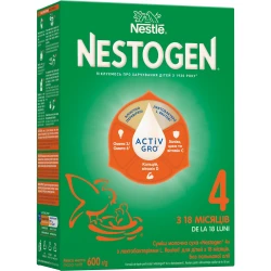 Смесь для новорожденных Nestle Nestogen 4 Prebio (18 мec+), 600 гр купить в Кишиневе. Фото 2
