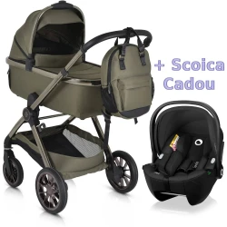 Коляска 2 в 1 Moni iClick Green купить в Кишиневе