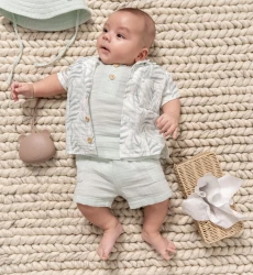 Комплект из 3 штук Caramell Little Boy Brown (9-12М) купить в Кишиневе. Фото 2