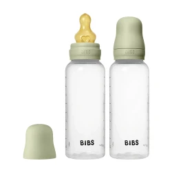 Biberon pentru bebeluși din plastic Bibs Latex Sage, 270 ml, 2 buc. cumpăra în Chișinau