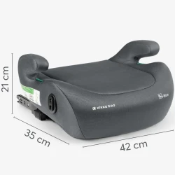 Inaltator auto-buster 125-150 cm (i-Size) Isofix KikkaBoo i-Tip 2 Dark Grey cumpăra în Chișinau. Foto 8