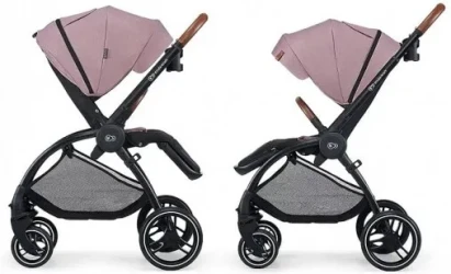Carucior 2 in 1 Kinderkraft Evolution Coccoon Marvelous Pink cumpăra în Chișinau. Foto 5