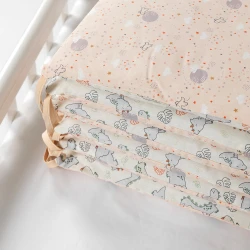 Бортики в кроватку PernaMea Baby Dinno Коричневый (6 предметов), 120x60 см купить в Кишиневе. Фото 5