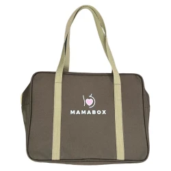 Сумка в роддом Mamabox Coffee, 51x35x20 см купить в Кишиневе. Фото 1
