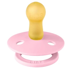 Suzetă rotundă din latex Bibs Colour Baby Pink 6-18 luni cumpăra în Chișinau. Foto 2