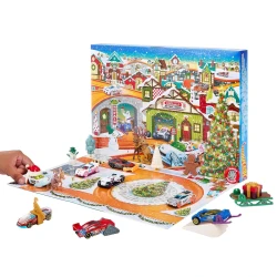 Конструкторы Hot Wheels Праздничный Календарь Адвент, 24 элементов купить в Кишиневе. Фото 6