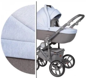 Cărucior 2 in 1 Bebello Baby Merc Gri Albastru cumpăra în Chișinau. Foto 7