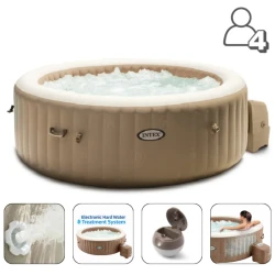 Jacuzzi Intex SPA Bubble Massage 196х71 cm, 795 litri, 4 persoane cumpăra în Chișinau. Foto 1