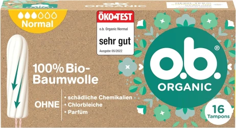 Tampoane OB Organic Normal, 16 buc. cumpăra în Chișinau. Foto 1