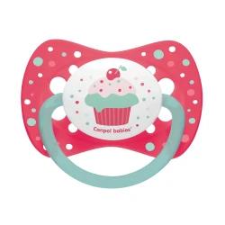 Пустышка силиконовая симметричная Canpol Cupcake 0-6 мес. купить в Кишиневе. Фото 3