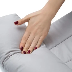 Perna pentru alaptare BabyJem Multiway Gri, 21x85 cm cumpăra în Chișinau. Foto 4