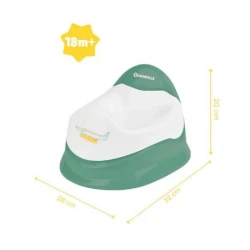 Oliță pentru copii Badabulle Green ergonomică, 18 luni+ cumpăra în Chișinau. Foto 2