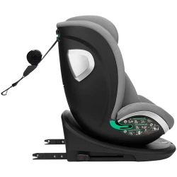 Автокресло 40-150 см (i-Size) Isofix KikkaBoo i-Drive Light Grey, поворотное 360 купить в Кишиневе. Фото 4