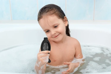 Термометр для ванны BabyJem Fish Black купить в Кишиневе. Фото 3