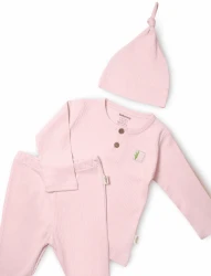 Set din 3 piese BabyCosy Bamboo Pink (18-24L) cumpăra în Chișinau. Foto 3