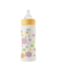 Бутылочка для кормления из пластика Chicco Perfect Easy Yellow, 330 мл купить в Кишиневе. Фото 2