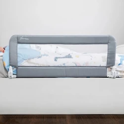 Защитный барьер на кровать DreamBaby Milan G7700, серый, 110 см купить в Кишиневе. Фото 2