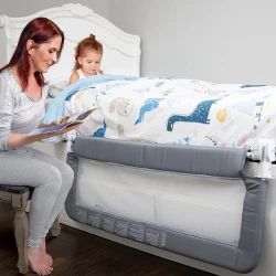 Защитный барьер на кровать DreamBaby Milan G7700, серый, 110 см купить в Кишиневе. Фото 4