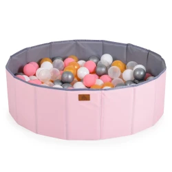 Коврик для детей с шариками Moni Melo 90 balls Pink, 80x80x26 см купить в Кишиневе. Фото 1
