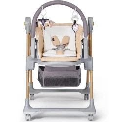Стул для кормления 2 в 1 KinderKraft Lastree Wood купить в Кишиневе. Фото 4