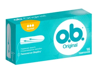 Tampoane OB Original Normal, 16 buc. cumpăra în Chișinau. Foto 1