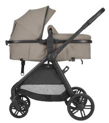 Carucior 3 in 1 Kikkaboo Eloe Dark Beige cumpăra în Chișinau