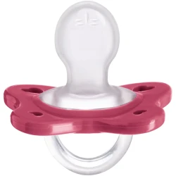 Пустышка анатомическая из силикона Chicco PhysioForma Dual Soft Pink (16-36 мес), 2 шт. купить в Кишиневе. Фото 4