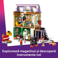Конструкторы Lego Friends Music Store & Apartment, 483 элемента купить в Кишиневе. Фото 6