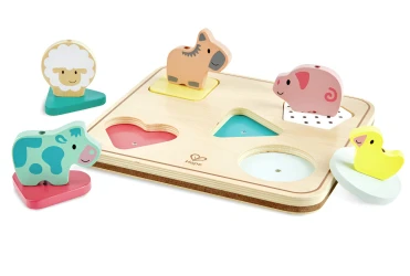 Интерактивная игрушка Hape Animal noise Puzzle купить в Кишиневе. Фото 1