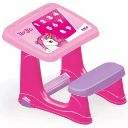 Masuta cu scaun incorporat Dolu Unicorn Smart Study Desk Roz cumpăra în Chișinau. Foto 1