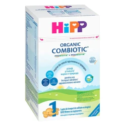 Смесь для новорожденных HiPP 1 Organic Combiotic (0-6 мес), 800 г купить в Кишиневе. Фото 1