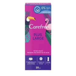 Прокладки Carefree Large Plus, 20 шт. купить в Кишиневе. Фото 1