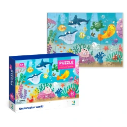 Puzzle Dodo Lumea subacvatică, seria Animale, 60 elemente cumpăra în Chișinau. Foto 3