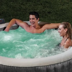 Jacuzzi Intex SPA Greywood Deluxe 216x71 cm, 1098 litri, 6 persoane cumpăra în Chișinau. Foto 7