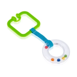 Jucarie zornaitoare BabyJem Rattle Ring Square Green cumpăra în Chișinau. Foto 1
