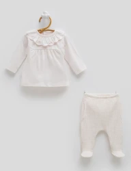 Комплект из 2 штук Caramell Only Flowers Pink (1-3М) купить в Кишиневе. Фото 1