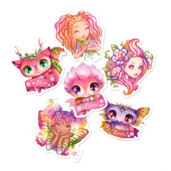 Set de autocolante Nebulous Stars din vinil în sort. cumpăra în Chișinau. Foto 6