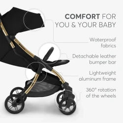 Прогулочная коляска Kikkaboo Cloe Black купить в Кишиневе. Фото 5