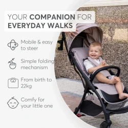 Прогулочная коляска Kikkaboo Cloe Black купить в Кишиневе. Фото 4