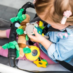 Jucărie pentru pătuț și cărucior Babyono Teddy the Gardener cumpăra în Chișinau. Foto 7