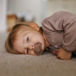 Пустышка симметричная из силикона BabyOno Night & Day Brown & White (18+ мес.), 2 шт. купить в Кишиневе. Фото 6